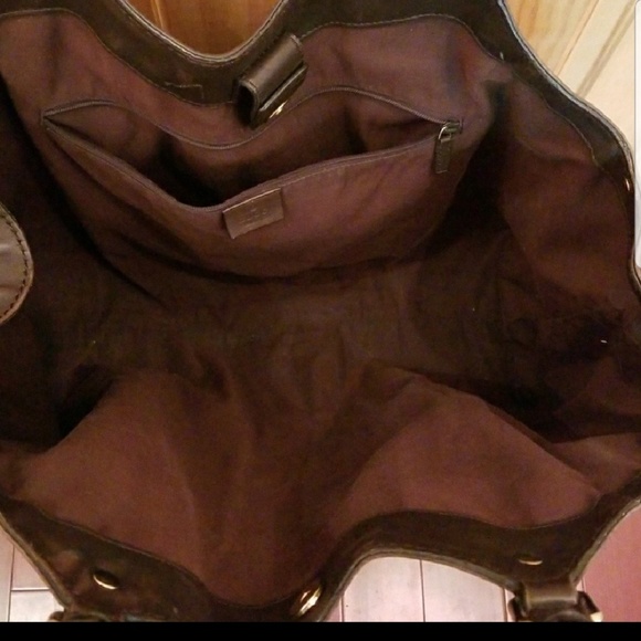 GUCCI Large Sukey Tote Brown - Picture 3 of 8